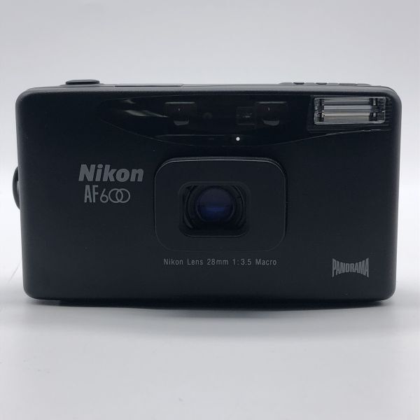 6w37 Nikon AF600 PANORAMA 50th Anniversary 動作確認済 ニコン パノラマ コンパクトカメラ フィルムカメラ レンズ カメラ 1000~_画像1