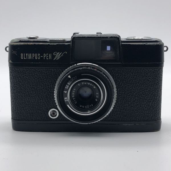 6w35 OLYMPUS-PEN W ブラック コンパクトカメラ フィルムカメラ オリンパス ペン カメラ レンズ 写真 撮影 1000~_画像1