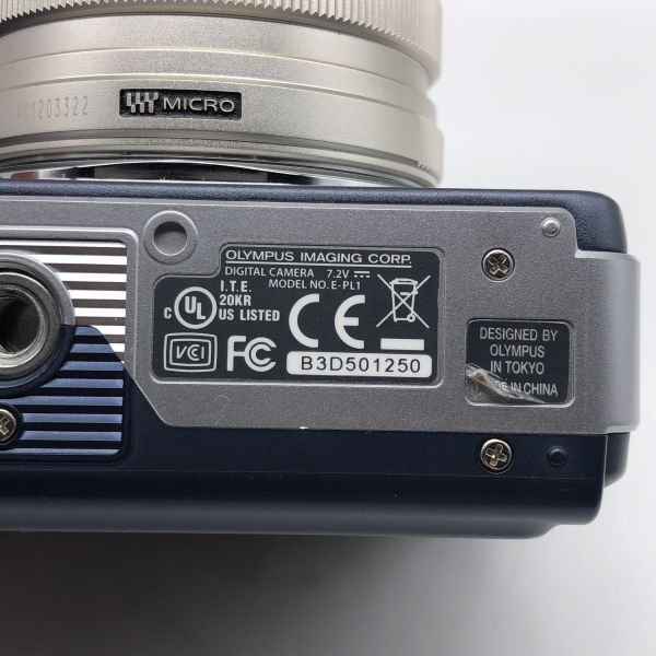 6w61 OLYMPUS PEN Mini E-PL1 動作確認済 レンズ 17mm オリンパス ペン ミニ コンパクトデジタルカメラ デジカメ コンデジ カメラ 1000~の画像6