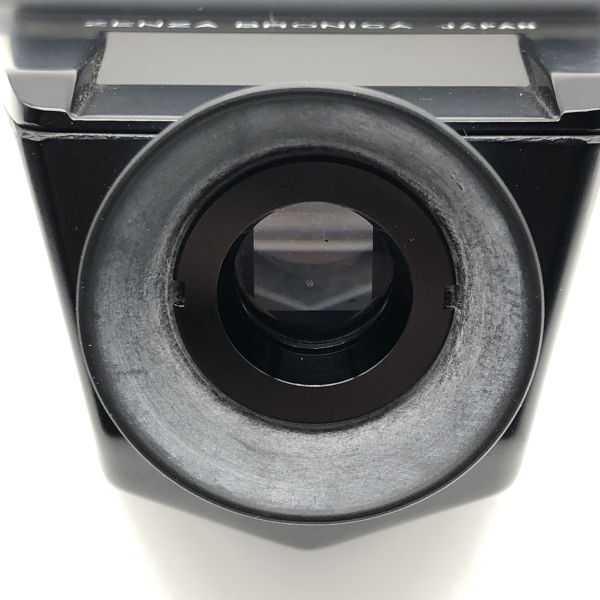 6w157 Zenza BRONICA プリズムファインダー カメラアクセサリー ゼンザ ブロニカ レンズ カメラ 中判カメラ ファインダー 1000~_画像3