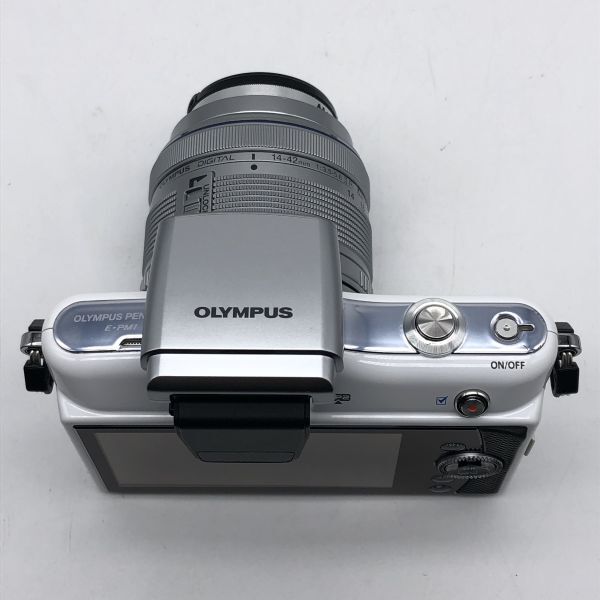 6w60 OLYMPUS PEN Mini E-PM1 動作確認済 レンズ 14-42mm オリンパス ペン ミニ コンパクトデジタルカメラ デジカメ コンデジ カメラ 1000~_画像5