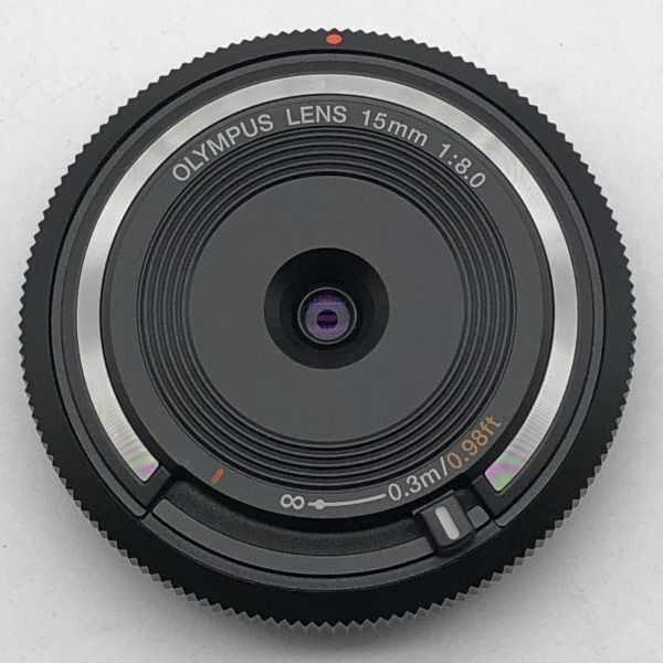 L5w154 OLYMPUS LENS 15mm 1:8.0 ボディキャップレンズ オリンパス カメラ アクセサリー レンズ 写真 カメラアクセサリー 撮影 1000~_画像1
