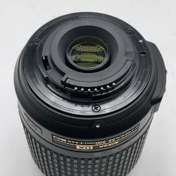 6w118 Nikon AF-S NIKKOR 55-200mm 1:4-5.6G ED レンズ 動作確認済 ニコン ニッコール AF ズームレンズ カメラ 写真 撮影 1000~_画像3