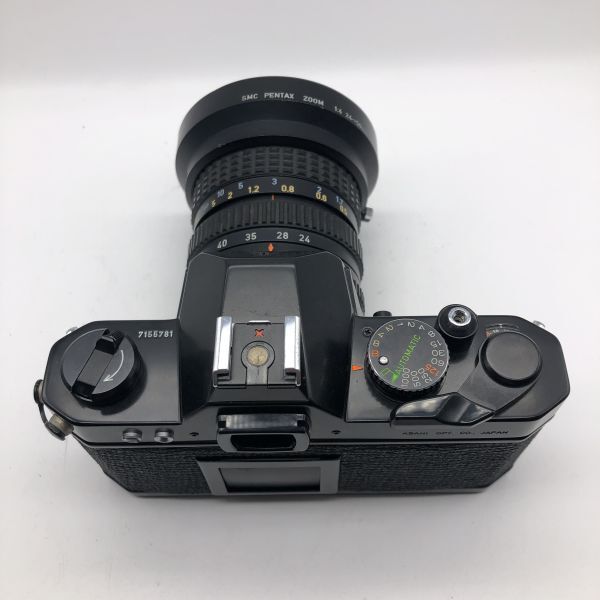 6w84 PENTAX K2 DMD レンズ 24-50mm ペンタックス 一眼レフ カメラ フィルムカメラ ブラックボディ 1000~_画像3