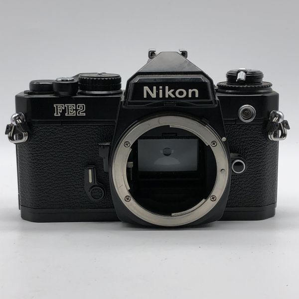 6w143 Nikon FE2 ブラックボディ 動作確認済 ニコン カメラ 一眼レフカメラ フィルムカメラ レトロ 写真 撮影 1000~_画像1