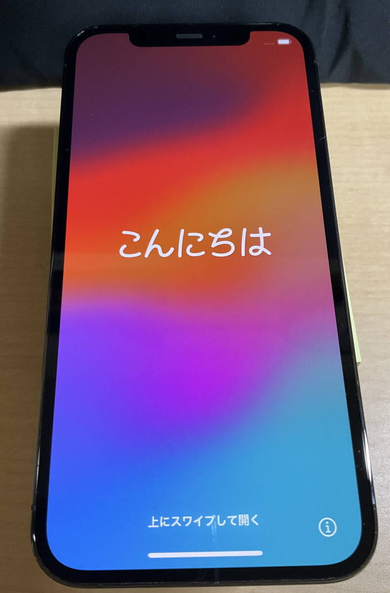 Apple iPhone12Pro 128GB グラファイト MGM53J/A バッテリ82%  シムフリーの画像1