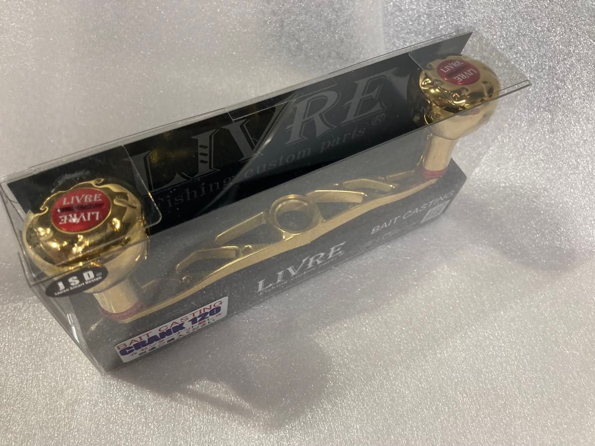 LIVRE Limited EF30 リブレ クランク 120 ゴールド×レッド LIVRE Limited EF30 リブレ クランク 120 ゴールド×レッド