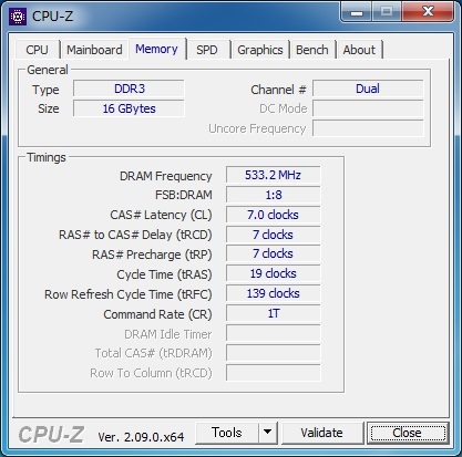ADATA (AD3U1600W8G11-B) PC3-12800 (DDR3-1600) 8GB Dual Channel ★2枚組（計16GB）★の画像6