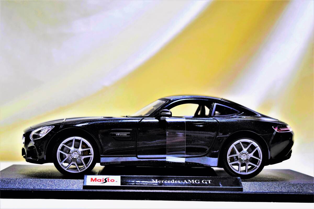 新品マイスト1/18【Maisto】■Mercedes-AMG GT■ミニカー/ポルシェ/BMW/フェラーリ/ランボル/メルセデス/オートアート/京商/ブラーゴの画像2