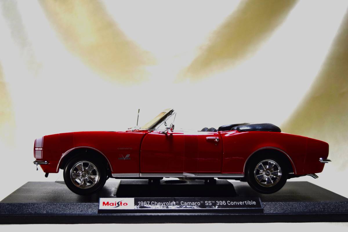  new goods Maisto 1/18[Maisto]#1967 year Chevrolet Camaro SS 396 Convertible# minicar / Porsche /BMW/ Audi / Chevrolet / Lamborghini / other 