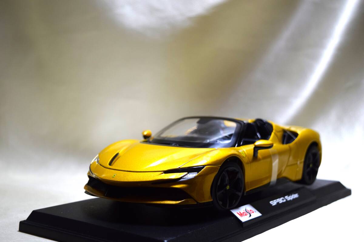  новый товар Maisto 1/18[Maisto]#SF90 Spider/ Ferrari # миникар /BMW/ Porsche / Lamborghini / Mercedes / Auto Art / Kyosho / BBurago 