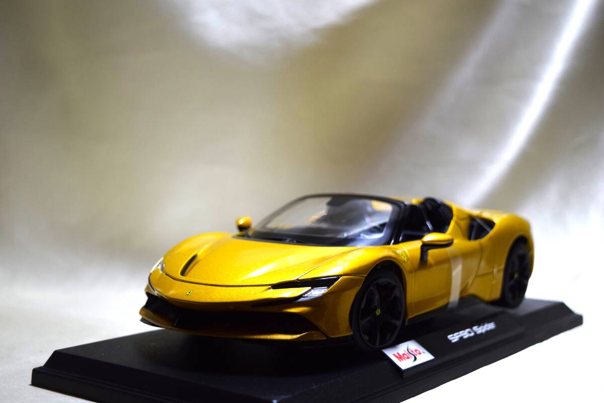 新品マイスト1/18【Maisto】■SF90 Spider/フェラーリ■ミニカー/BMW/ポルシェ/ランボルギーニ/メルセデス/オートアート/京商/ブラーゴ _画像4