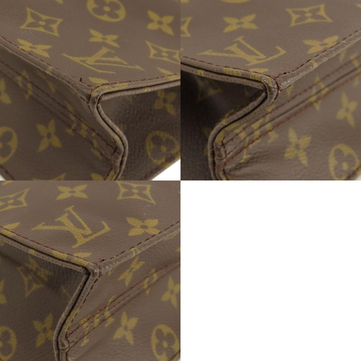 LOUIS VUITTON ルイヴィトン M51140 サックプラ モノグラム トートバッグ モノグラムキャンバス レディース 中古_画像10