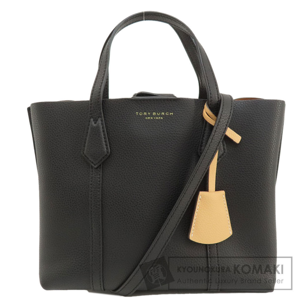 Tory Burch トリーバーチ 2WAY ハンドバッグ レザー レディース 中古_画像1