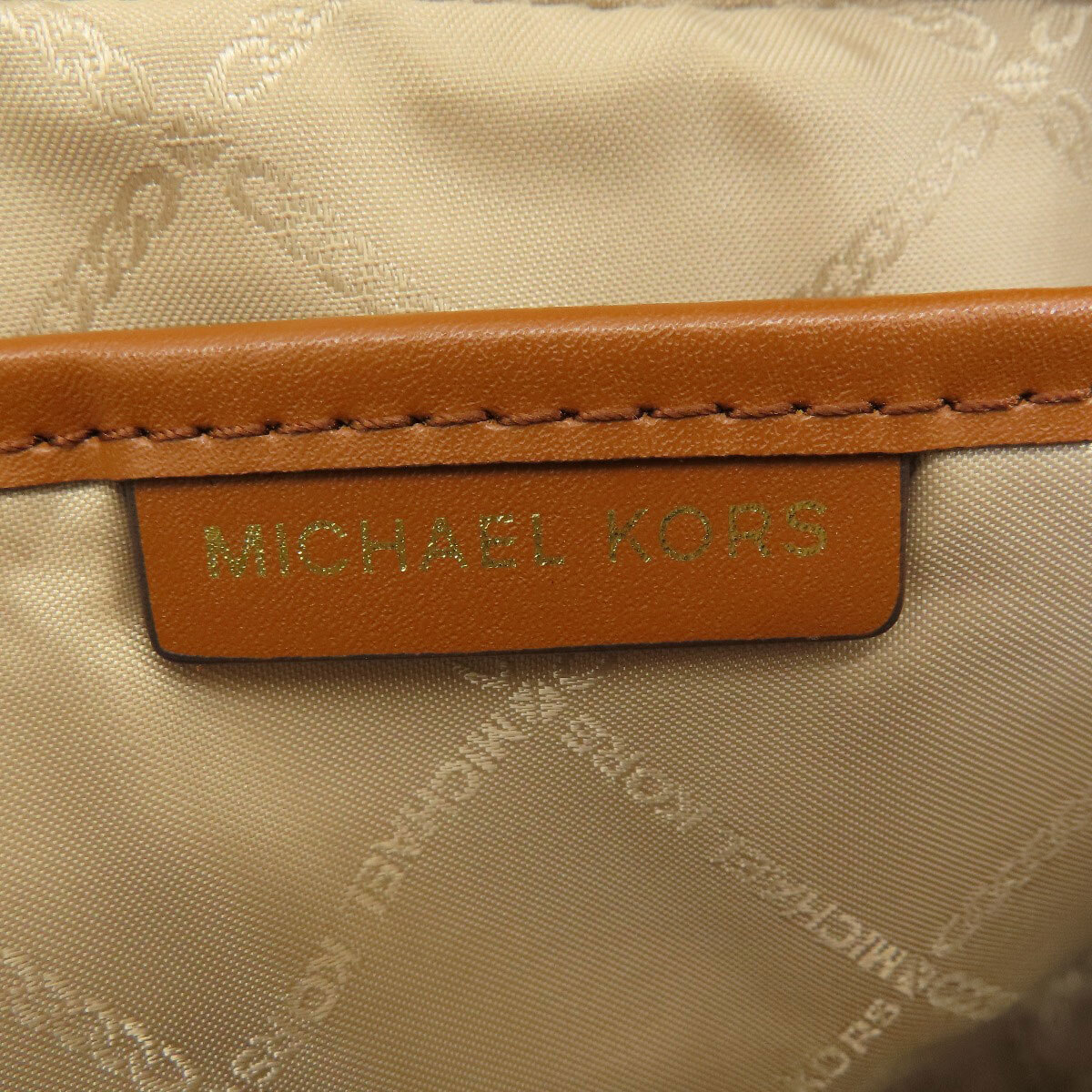 Michael Kors マイケルコース ロングショルダー ショルダーバッグ キャンバス レディース 中古_画像6