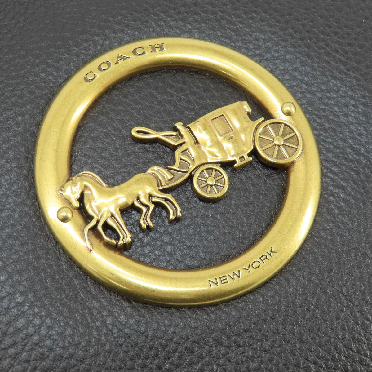 COACH コーチ F31400 2WAY ショルダーバッグ レザー レディース 中古_画像7