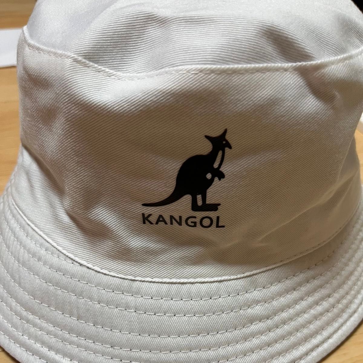 残りわずか！再入荷！新品未使用 カンゴール バケットハット ブラック ホワイト カンゴールハット KANGOL リバーシブル