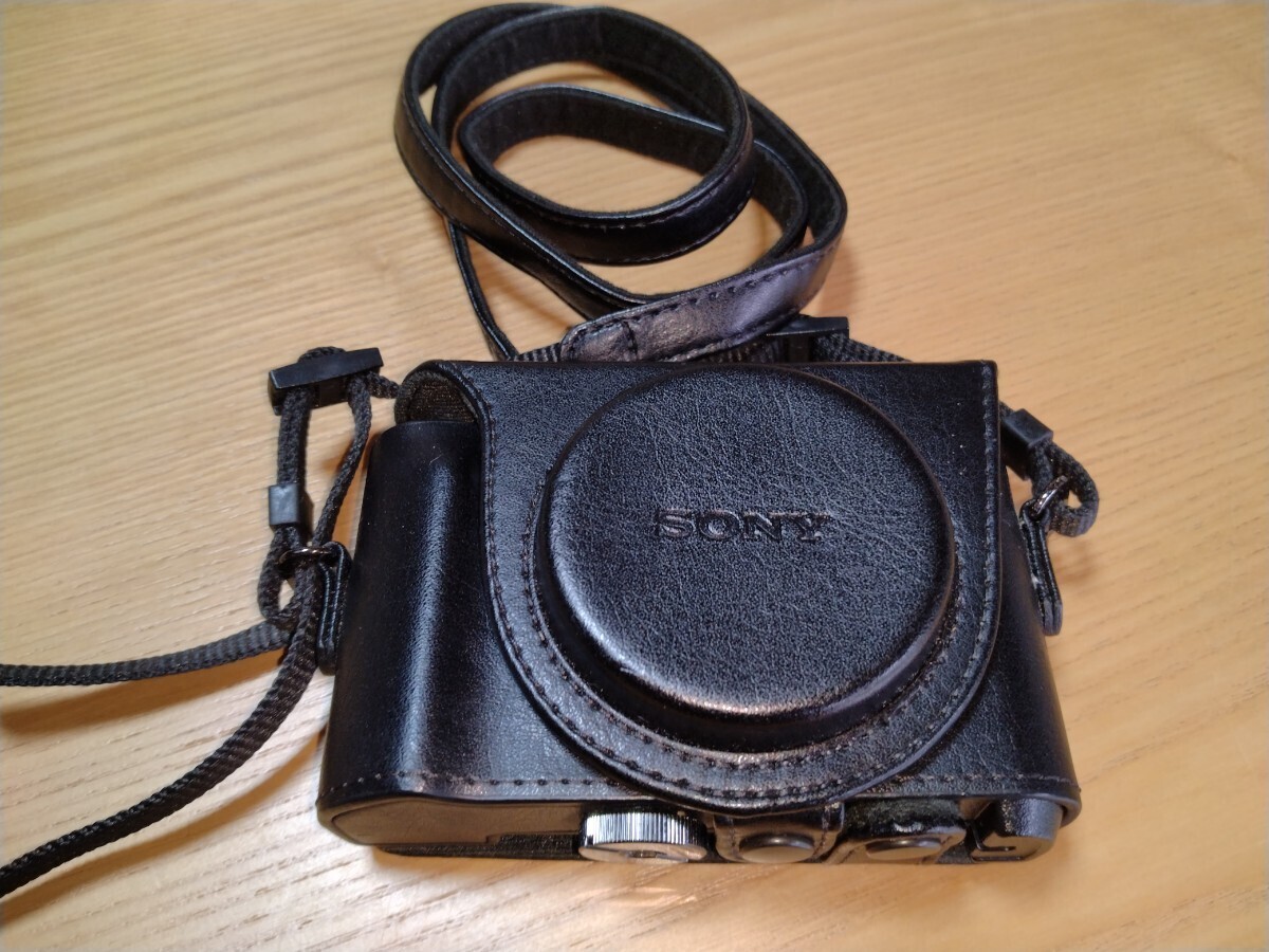 SONY Cyber-shot DSC-WX500 コンパクトデジタルカメラ レザーケース付の画像8