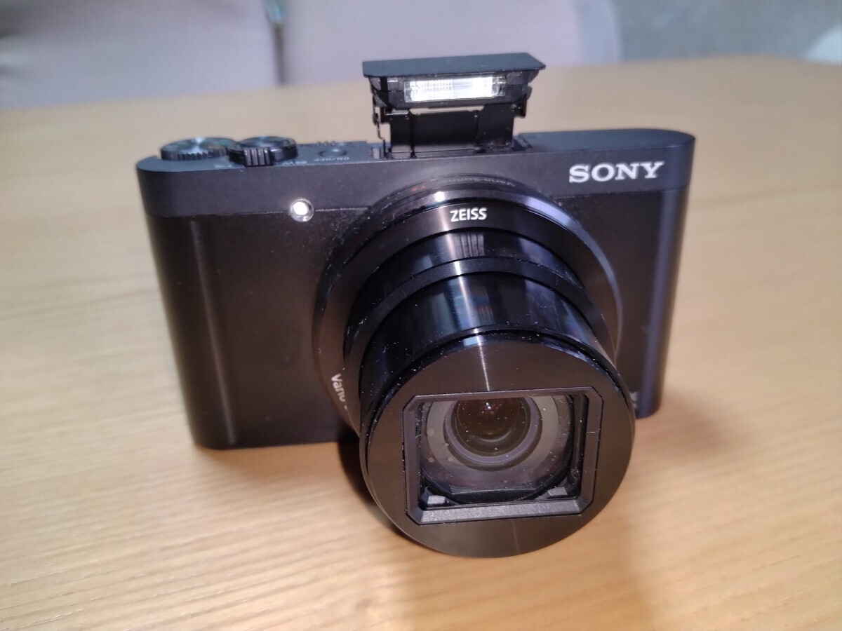 SONY Cyber-shot DSC-WX500 コンパクトデジタルカメラ レザーケース付の画像4