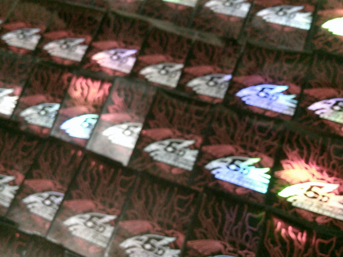 貴重！大量スリーブ・遊戯王・公式スリーブ★竜の紋章(赤）４０枚★_画像5