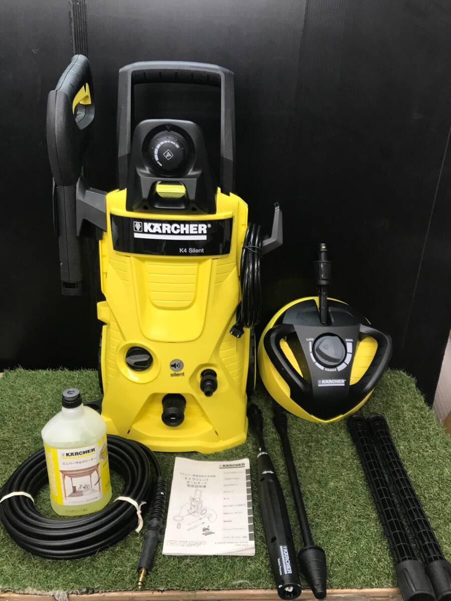 【展示品未使用】ケルヒャー(KARCHER) 高圧洗浄機 K 4 サイレント ホームキット(60Hz) / ITQJ9ONPW0XEの画像1