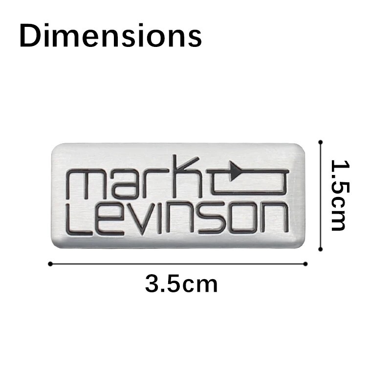 スピーカーエンブレム　マークレビンソン　Mark Levinson　5個セット！ 【即決】【送料無料】i_画像4