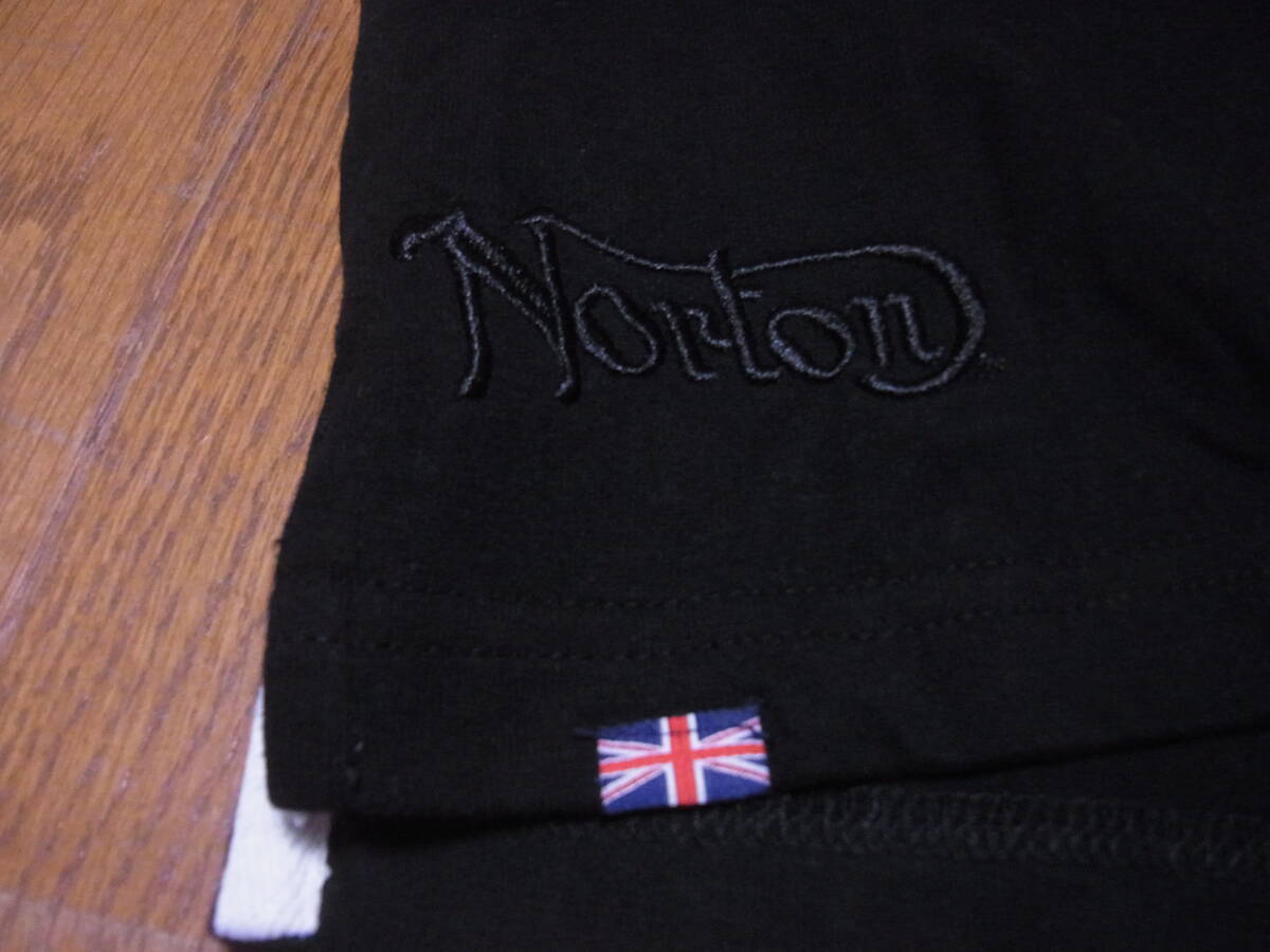 244-108/Norton/ノートン/ポロシャツ/M/ブラック_画像7