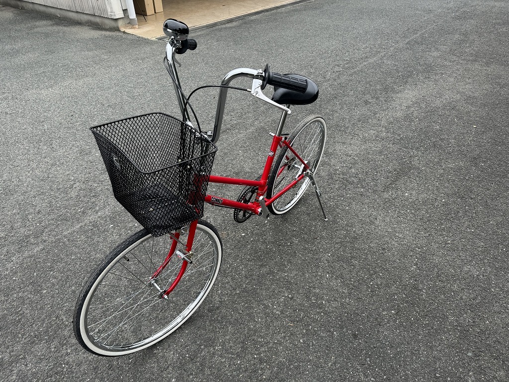  Kawamura cycle Donkey 24Ⅱ красный цвет серия неиспользуемый товар справка рост 138cm~172cm не использовался машина 
