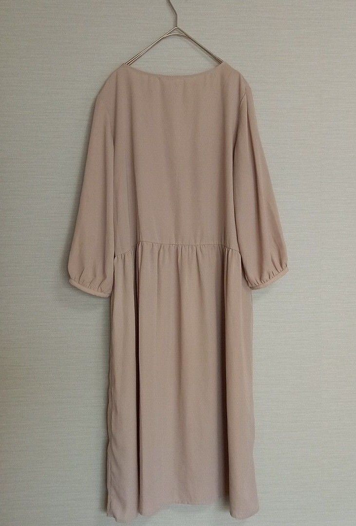 chocol raffine robe ショコラフィネローブ 七分袖 シフォンワンピース ロングカーディガン フリーサイズ