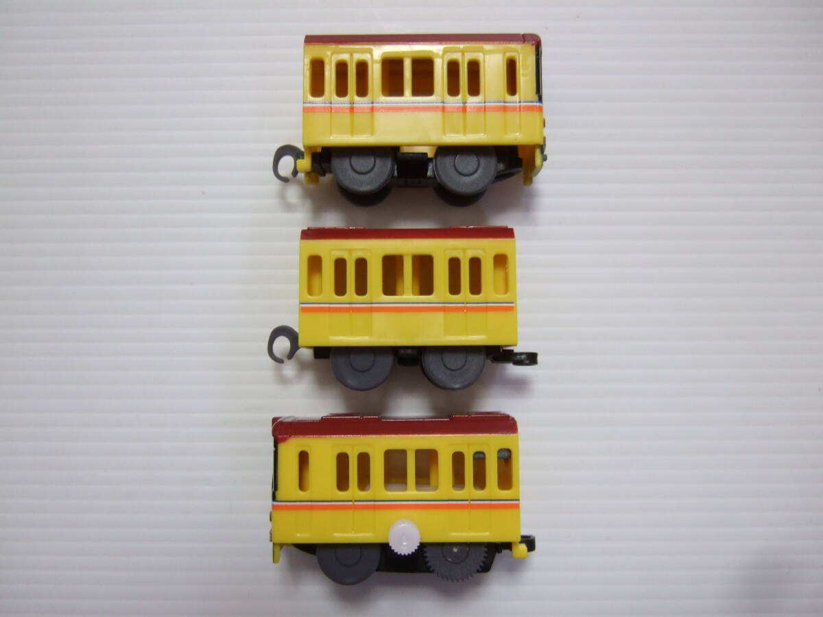 【◆東京メトロ銀座線１０００系４両】幸せを運ぶ黄色い列車編『カプセルプラレール』_画像2