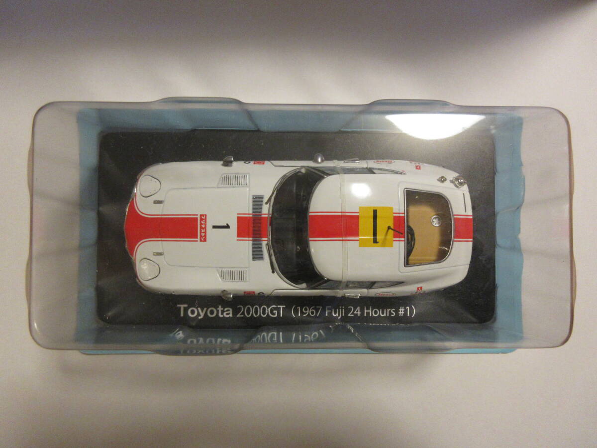 未開封 アシェット 国産名車 コレクション 1/24 Toyota 2000 GT (1967 Fuji 24 Hours #1)の画像7