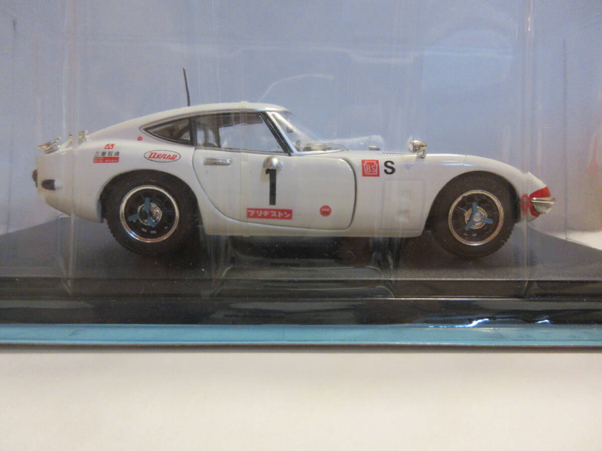 未開封 アシェット 国産名車 コレクション 1/24 Toyota 2000 GT (1967 Fuji 24 Hours #1)_画像4