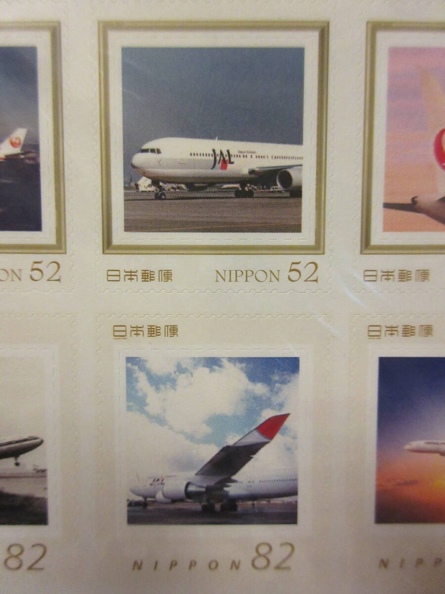 TIAT JAPAN AIRLINES　フレーム切手　１シート　【解説書・ポストカード付】_画像6