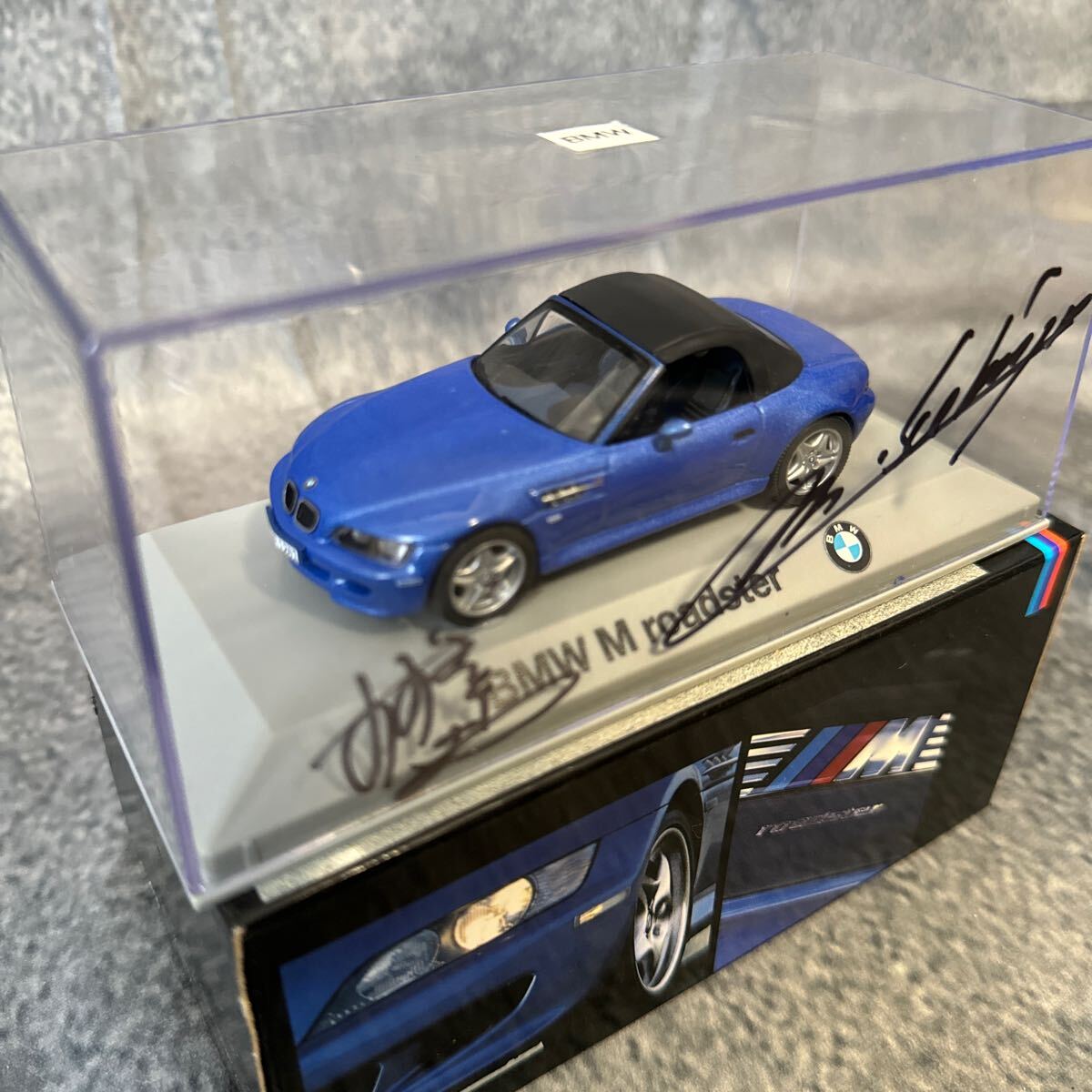 1/43 BMW M roadster soft top MINICHAMPS ブルー の画像2