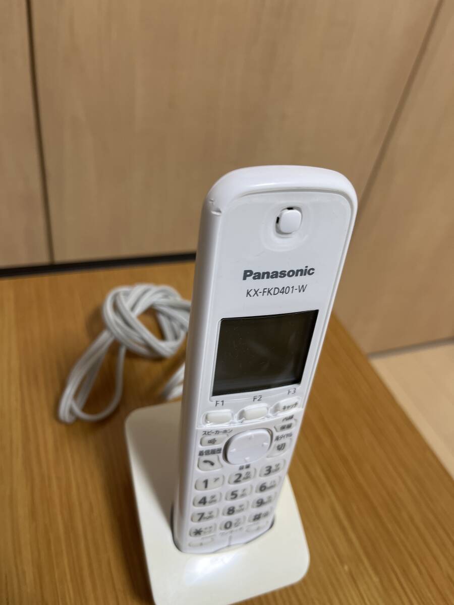 Panasonic パナソニック 子機 増設用子機 KX-FKD401-W ⑤の画像2