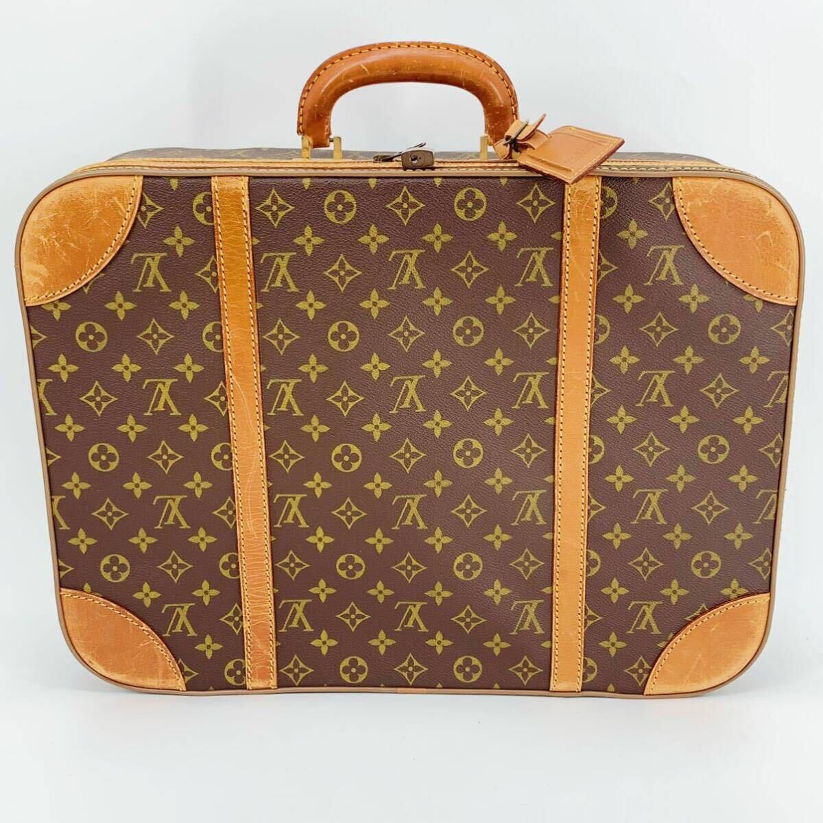 LOUIS VUITTON/ルイ ヴィトン ヴィンテージ モノグラム ストラトス トランクバッグ スーツケース_画像1