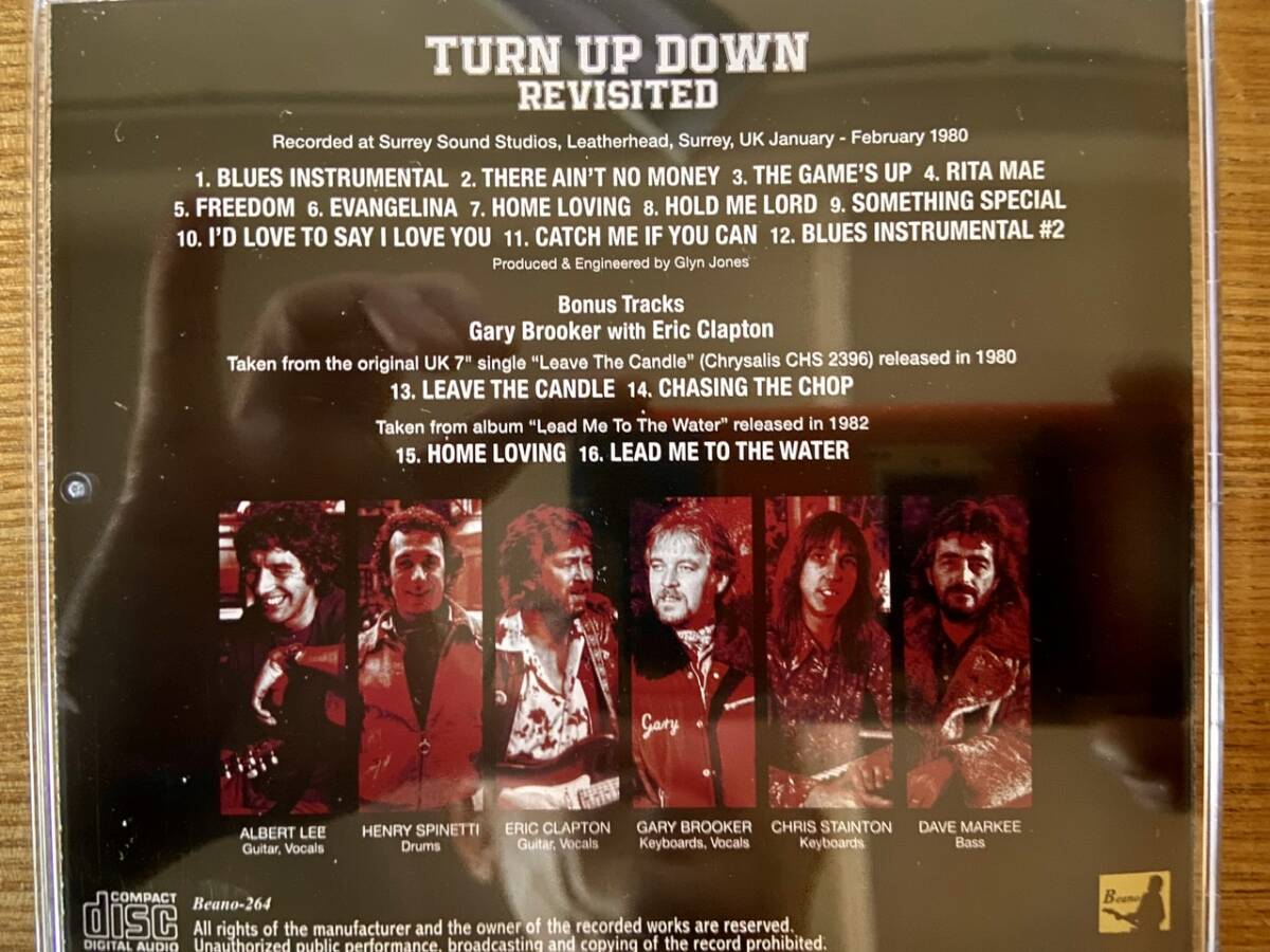 LH盤:Eric Clapton 『TURN UP DOWN REVISITED』(1CD)_画像3