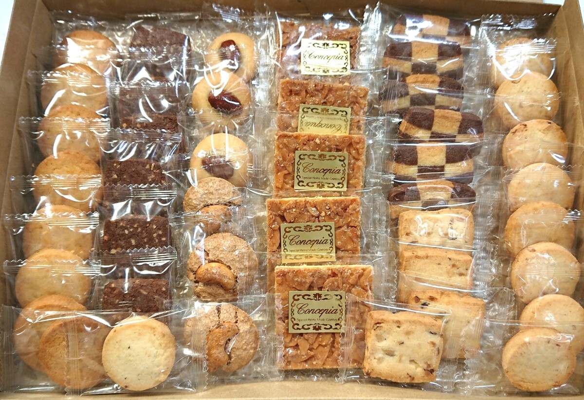《ネコポス発送 送料無料》アウトレット 工場直売 個包装クッキー詰め合わせの画像1