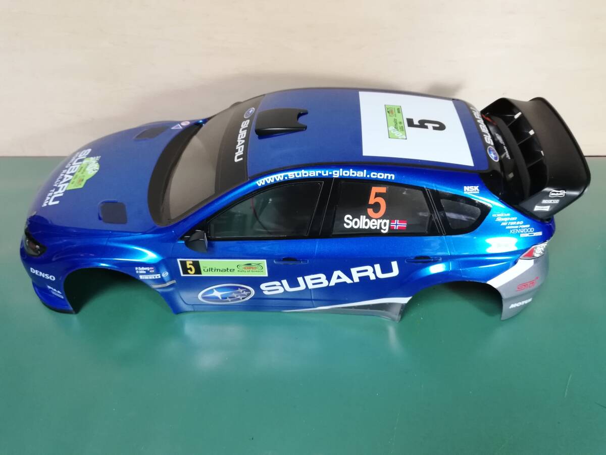 タミヤ 1/10 スバル インプレッサ WRC 2008 ボディのみ 未走行 電飾・LEDコントローラー付_画像9