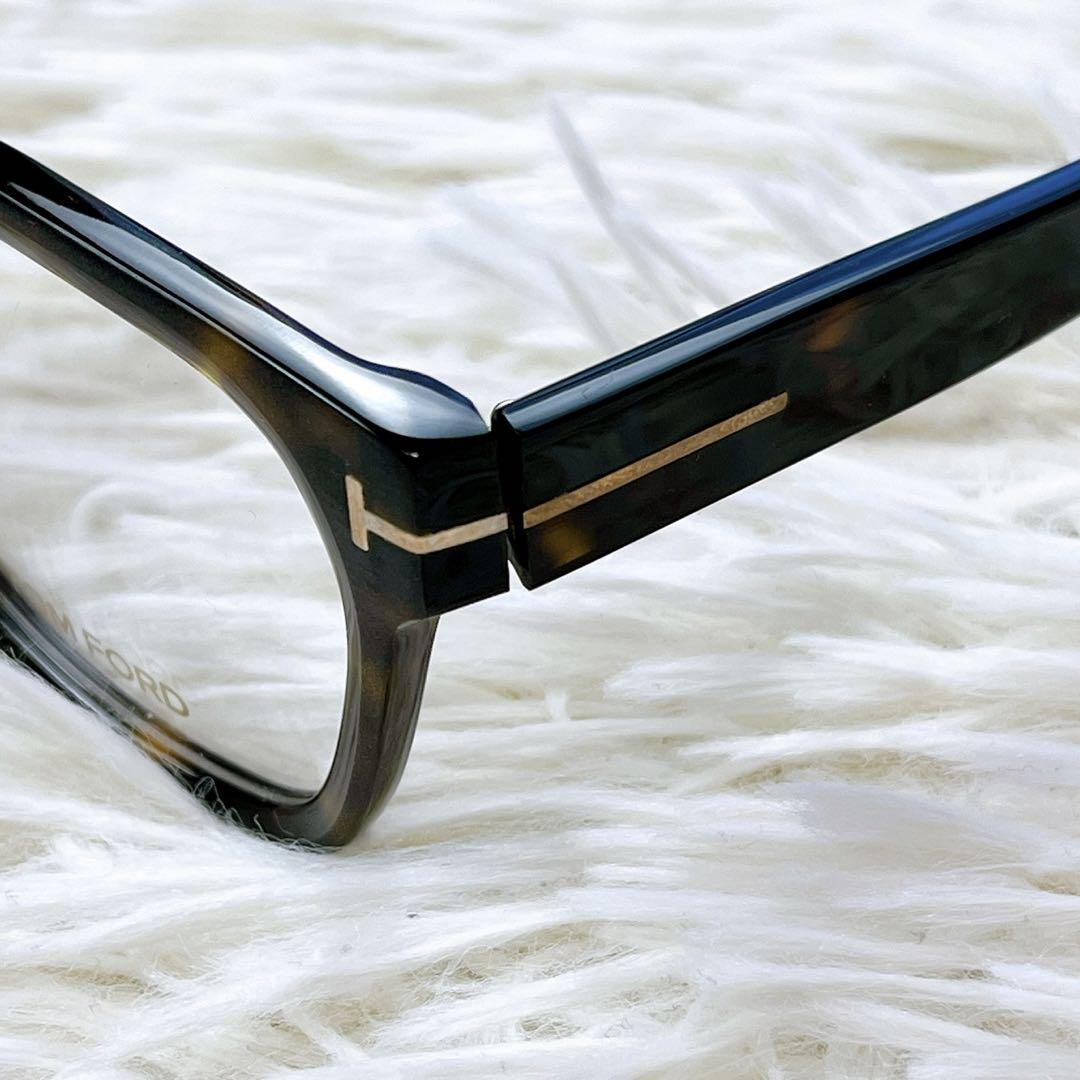 美品 TOM FORD トムフォード TF5468-F 052 ベッコウ eyewear sunglass メガネ サングラス メンズ レディース ユニセックスの画像5