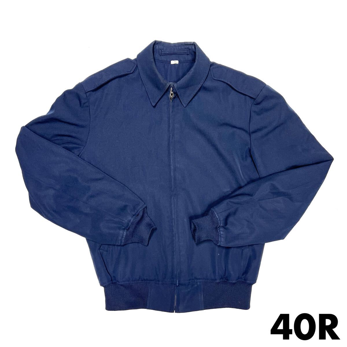 USAF MALE JACKET 40R/NAVY (検 米軍実物放出品 空軍 AIR FORCE USAF MALE JACKET 40R/NAVY (検 米軍実物放出品 空軍 AIR FORCE