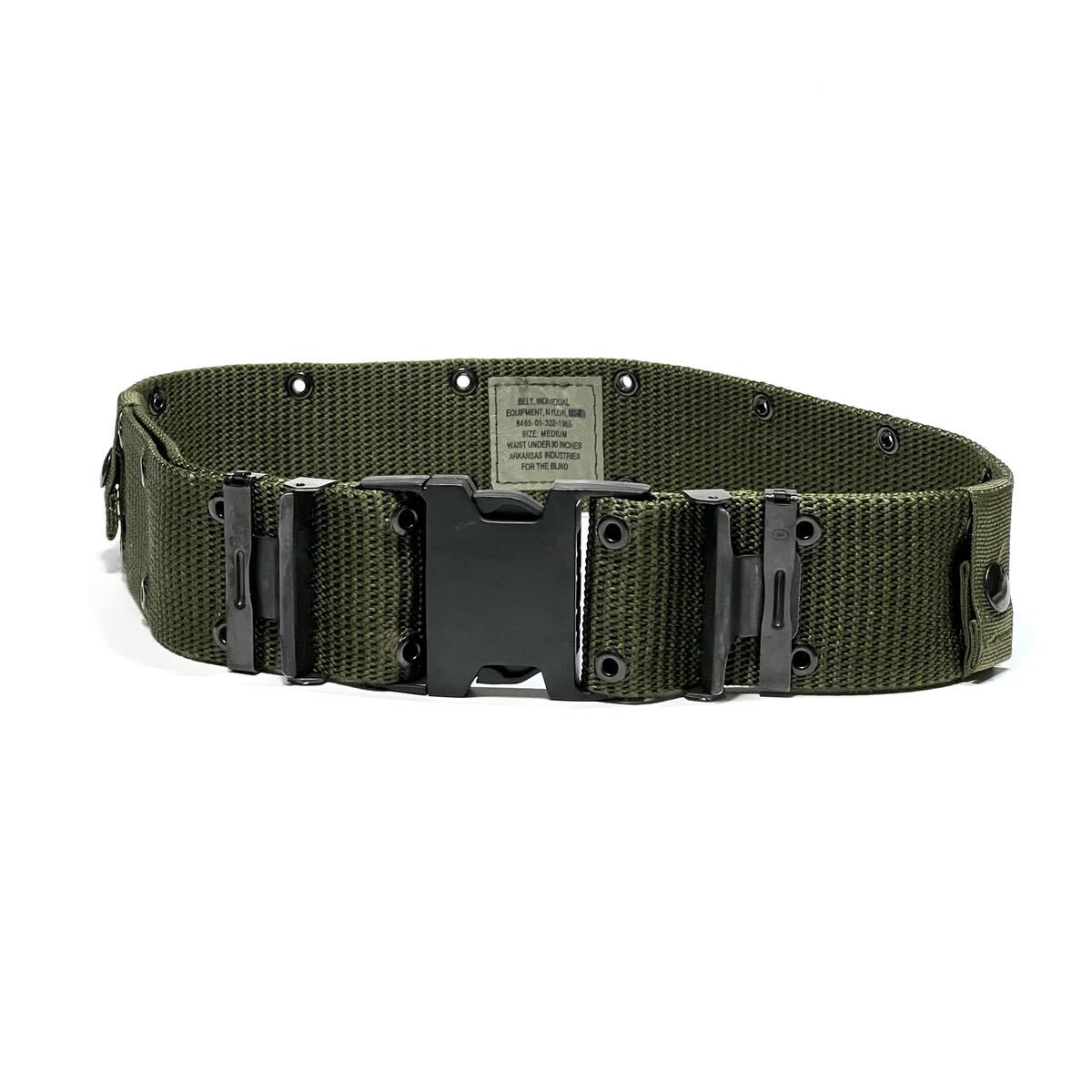 BELT INDIVIDUAL EQUIPMENT NYLON LC-2 M/OD ( inspection the US armed forces the truth thing discharge goods Ground Self-Defense Force olive gong b piste ru belt cartridge belt ALICE
