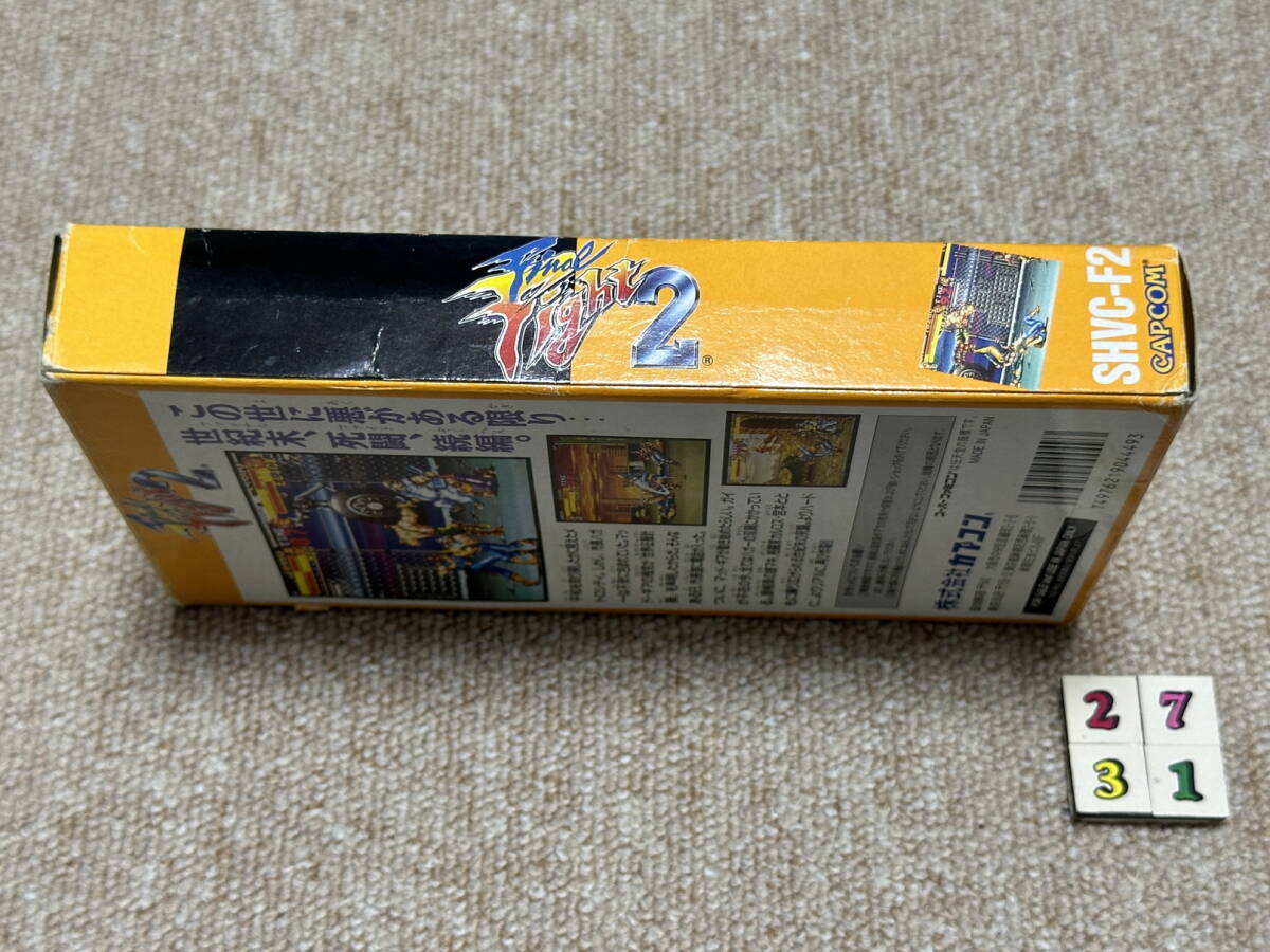 スーパーファミコン(SFC)「FinalFight2 (ファイナルファイト２)」(箱・説明書 付/中古-S2731)_画像3