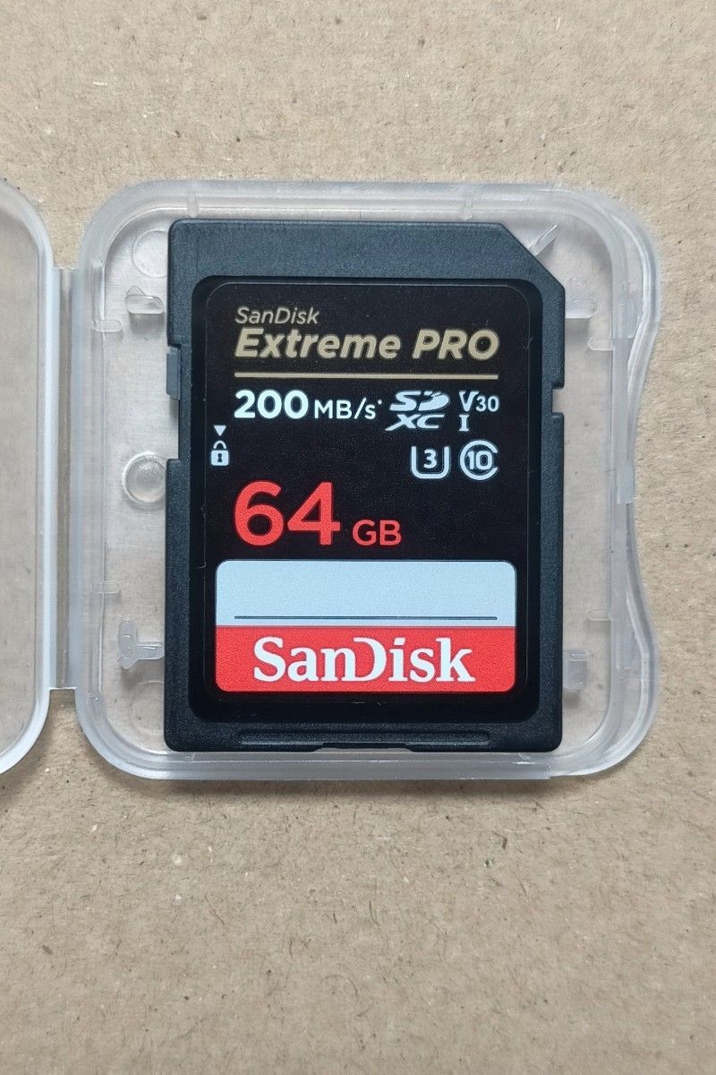 SanDisk Extreme Pro SDXCカード 64GB 1枚