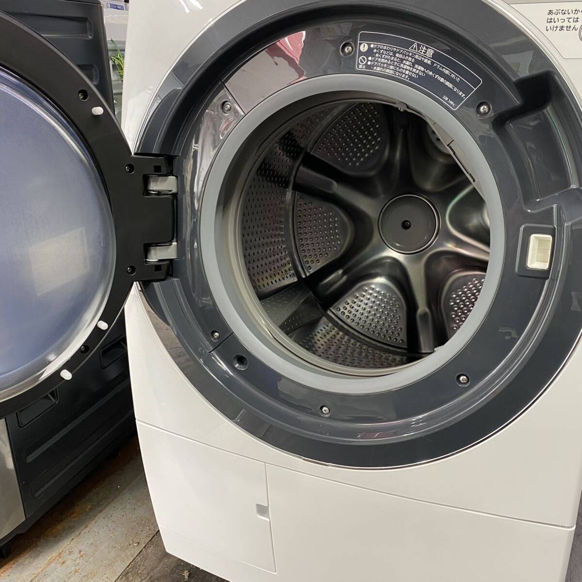 VV3 日立 HITACHI BD-SG100BL ドラム式洗濯乾燥機 ビッグドラム 洗濯10kg 乾燥6kg BD-SG100BL 2018年製 ホワイト IRAR ドラム式洗濯乾燥機の画像5