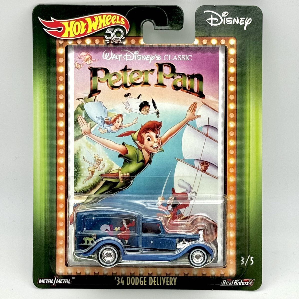 【HW】’34 ダッジ デリバリー ピーターパン 2018 POP CULTURE WALT DISNEY’S CLASSIC Dodge Delivery PeterPan HotWheels ホットウィールの画像4