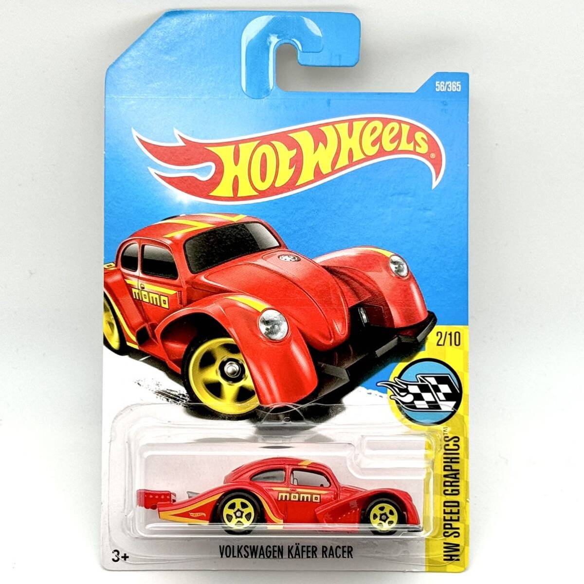 【HW】 フォルクスワーゲン ケーファー レーサー (赤/MOMO) 2017 NEW MODELS Volkswagen Kfer Racer HotWheels ホットウィール Beetleの画像4