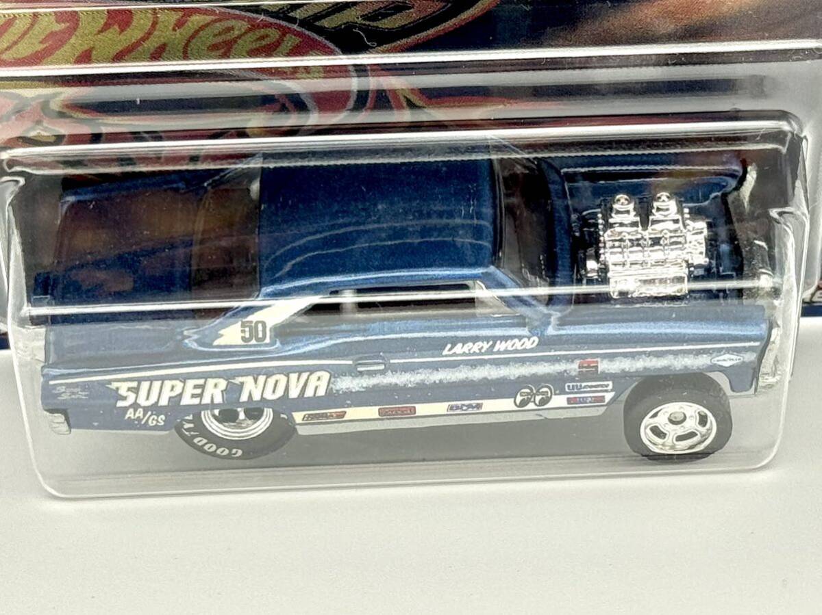 【HW】’66 スーパー ノヴァ (青) 2018 CAR CULTURE DRAGSTRIP DEMONS Super Nova HotWheels ホットウィールの画像3