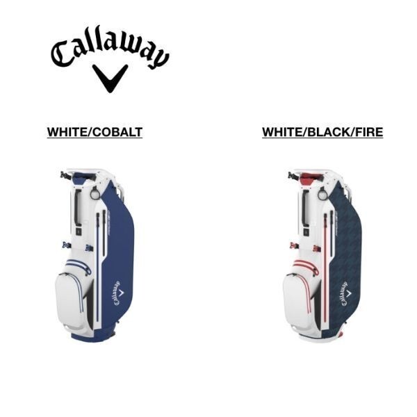 ★新品★送料無料★ キャロウェイ Callaway Fairway C HD スタンドバッグ 2024 WHITE/COBALT_画像3