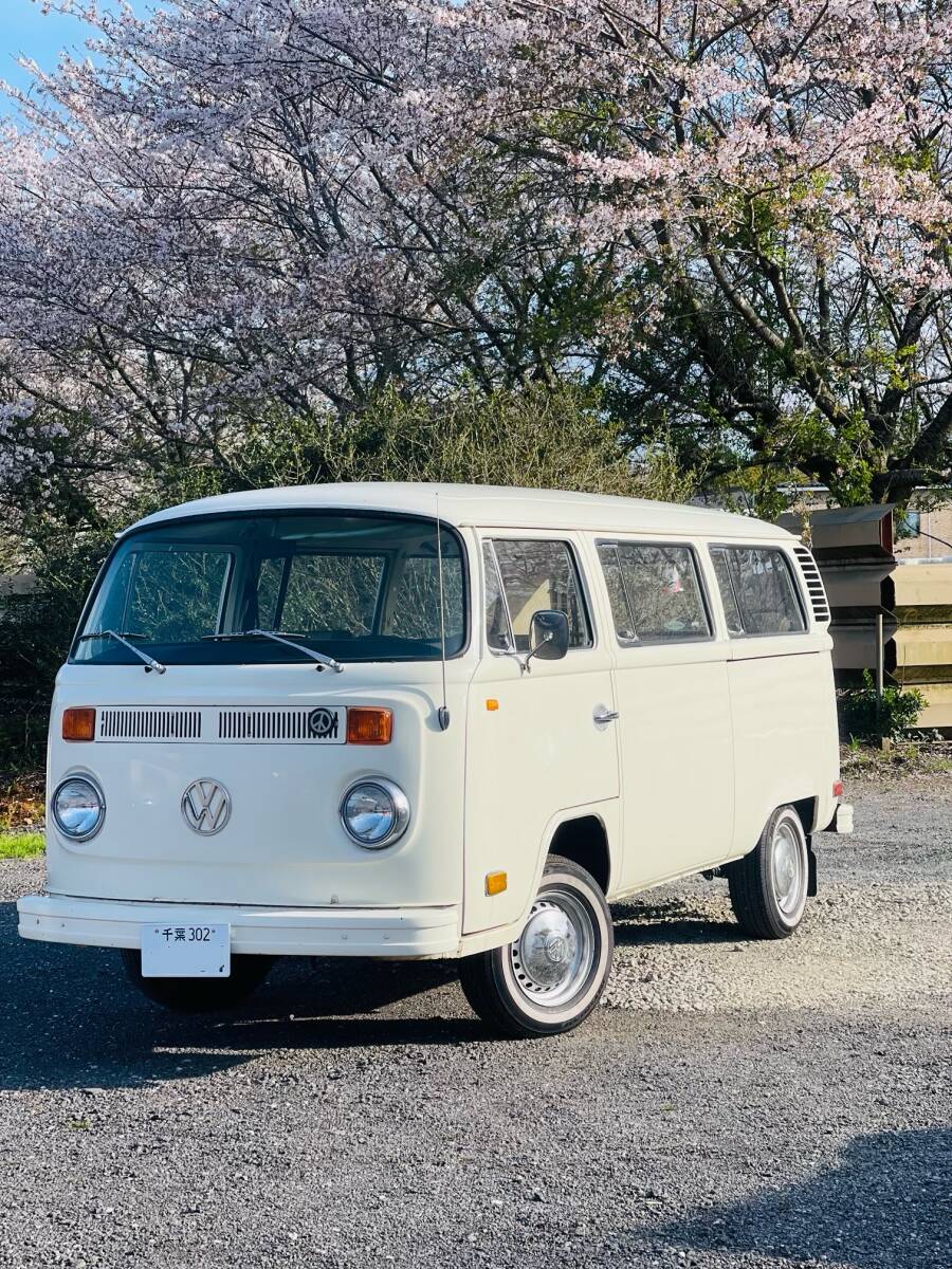 ★★★空冷VWタイプII★ 1975年式 ★VW TYPE2 BAYWINDOW DX MICROBUS ★左ハンドル ★2年車検付き★★★_画像1